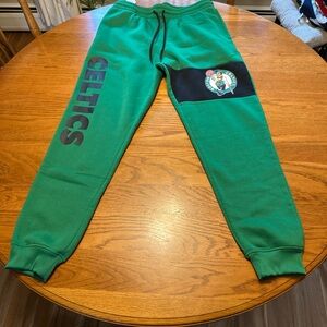 Unk NBA Boston Celtics Soft Team Jogger Sweatpants Pants Size Large